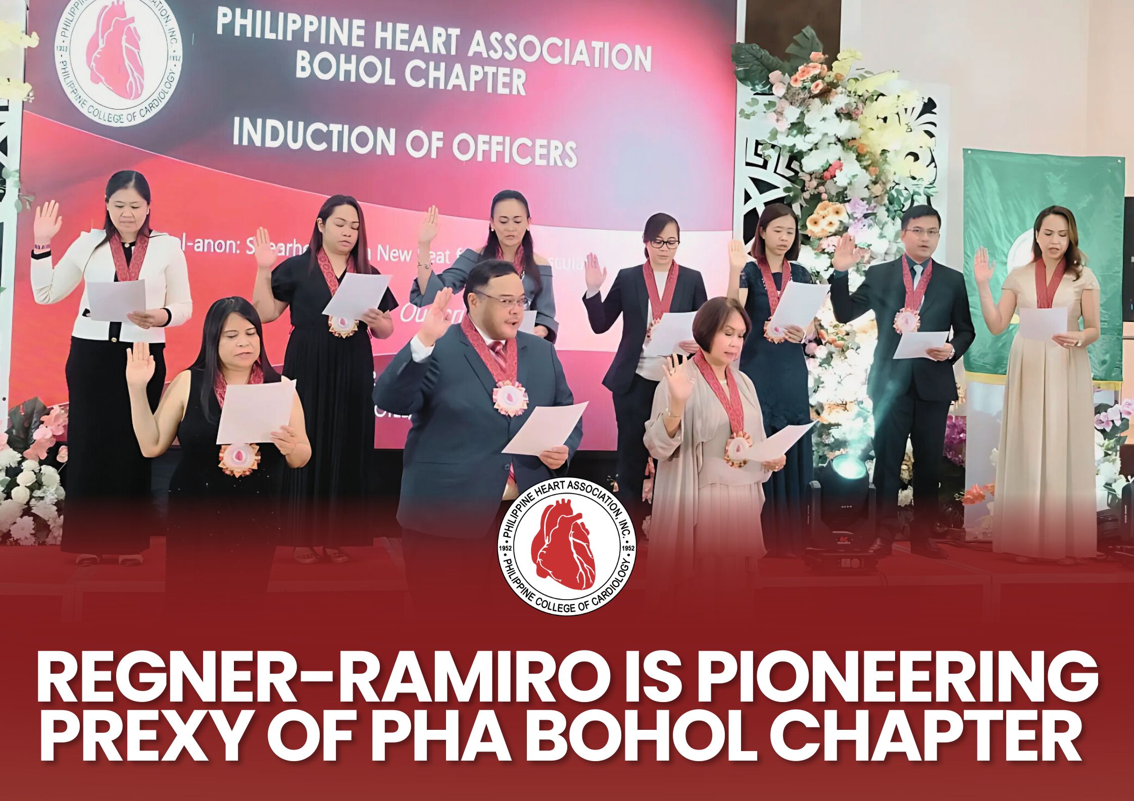 REGNER-RAMIRO IS PIONEERING PREXY OF PHA BOHOL CHAPTER 